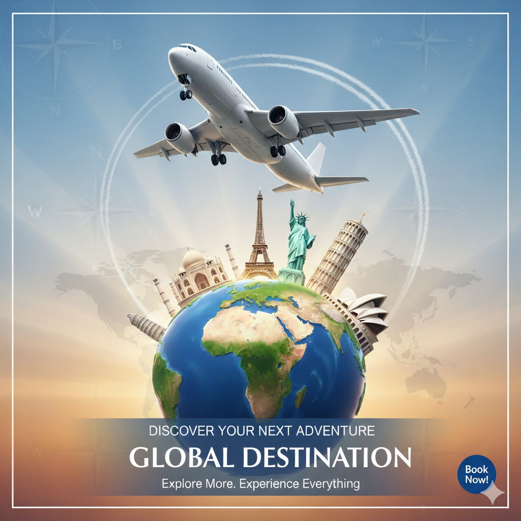 global destination based in kolkata has twenty years and more experience in travel consultancy.